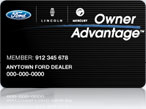 Ford Owner Advantage Card